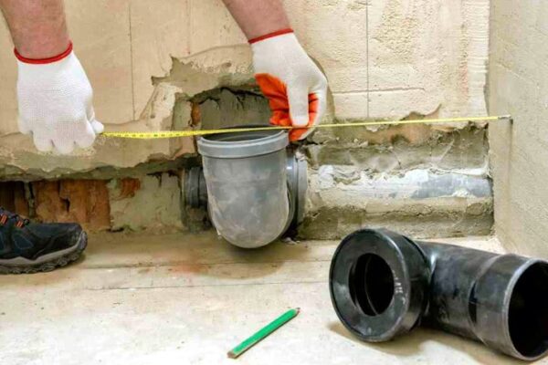 Reforma de fontanería en el baño